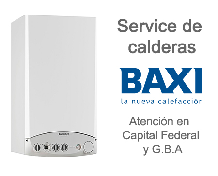 Service oficial Calderas Baxi